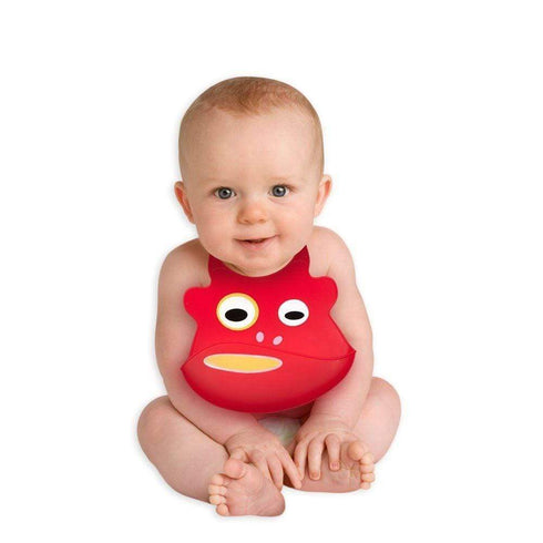 AussieSuperStore Homeware Supplies Reusable Silicone Baby Bibs - Pink Reusable Washable Silicone Baby Todder & Bibs | Kids & Baby Products CBBIBPNK